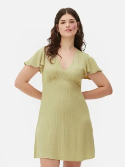 Mini Robe à Manches Courtes|Primark New