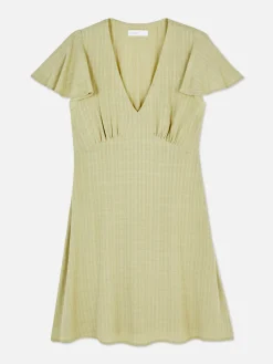 Mini Robe à Manches Courtes|Primark New