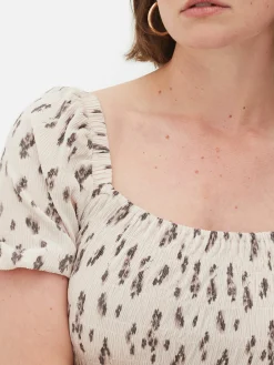 Mini Robe Froncée En Plissé|Primark Sale