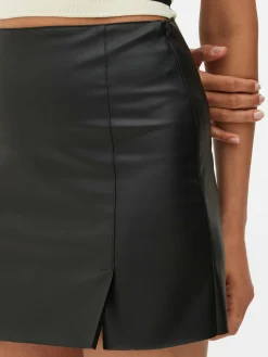 Mini-jupe En Simili Cuir|Primark Discount