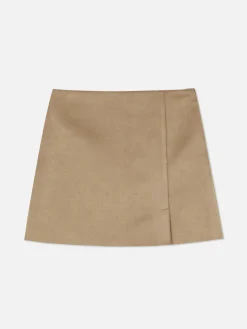 Mini-jupe En Suédine|Primark Clearance