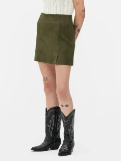 Mini-jupe En Suédine|Primark Discount