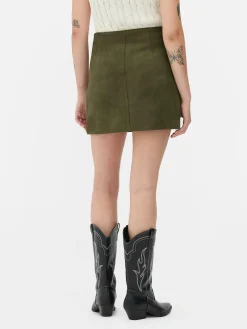 Mini-jupe En Suédine|Primark Discount