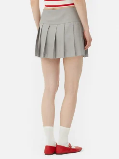 Mini-jupe Plissée à Boucle|Primark Discount