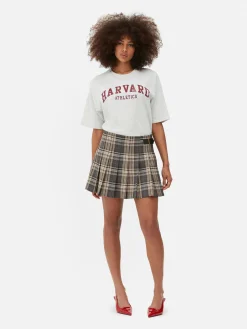 Mini-jupe Plissée à Ceinture|Primark