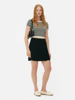 Mini-jupe Portefeuille à Nouer Sur Le Devant|Primark Hot