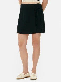 Mini-jupe Portefeuille à Nouer Sur Le Devant|Primark Hot