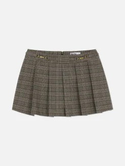 Mini-jupe-short à Carreaux Avec Mors Rita Ora|Primark New