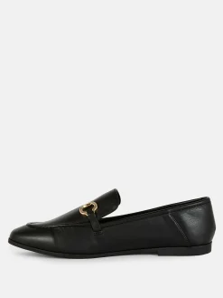 Mocassins En Simili Cuir Avec Boucle|Primark Clearance