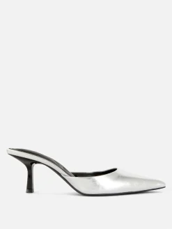 Mules à Talon Et Bout Pointu|Primark Outlet