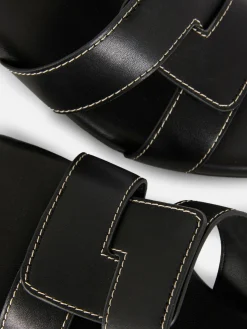 Mules à Talons Avec Bride à Maillon|Primark Clearance