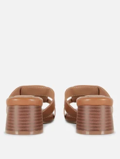 Mules à Talons Avec Bride à Maillon|Primark