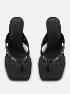 Mules Cloutées En Simili Cuir Rita Ora|Primark Outlet