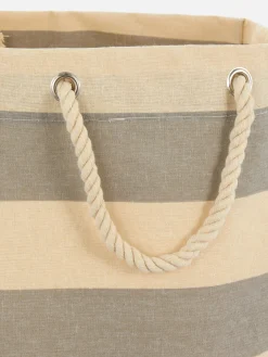 Panier à Linge En Toile Rayée|Primark New