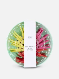 Panier De 50 Pinces à Linge|Primark Sale