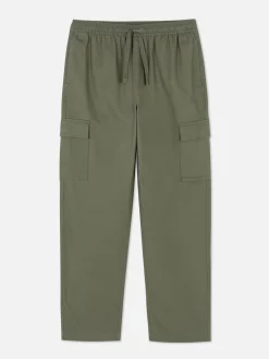 Pantalon Cargo à Cordon De Serrage à La Taille|Primark Clearance