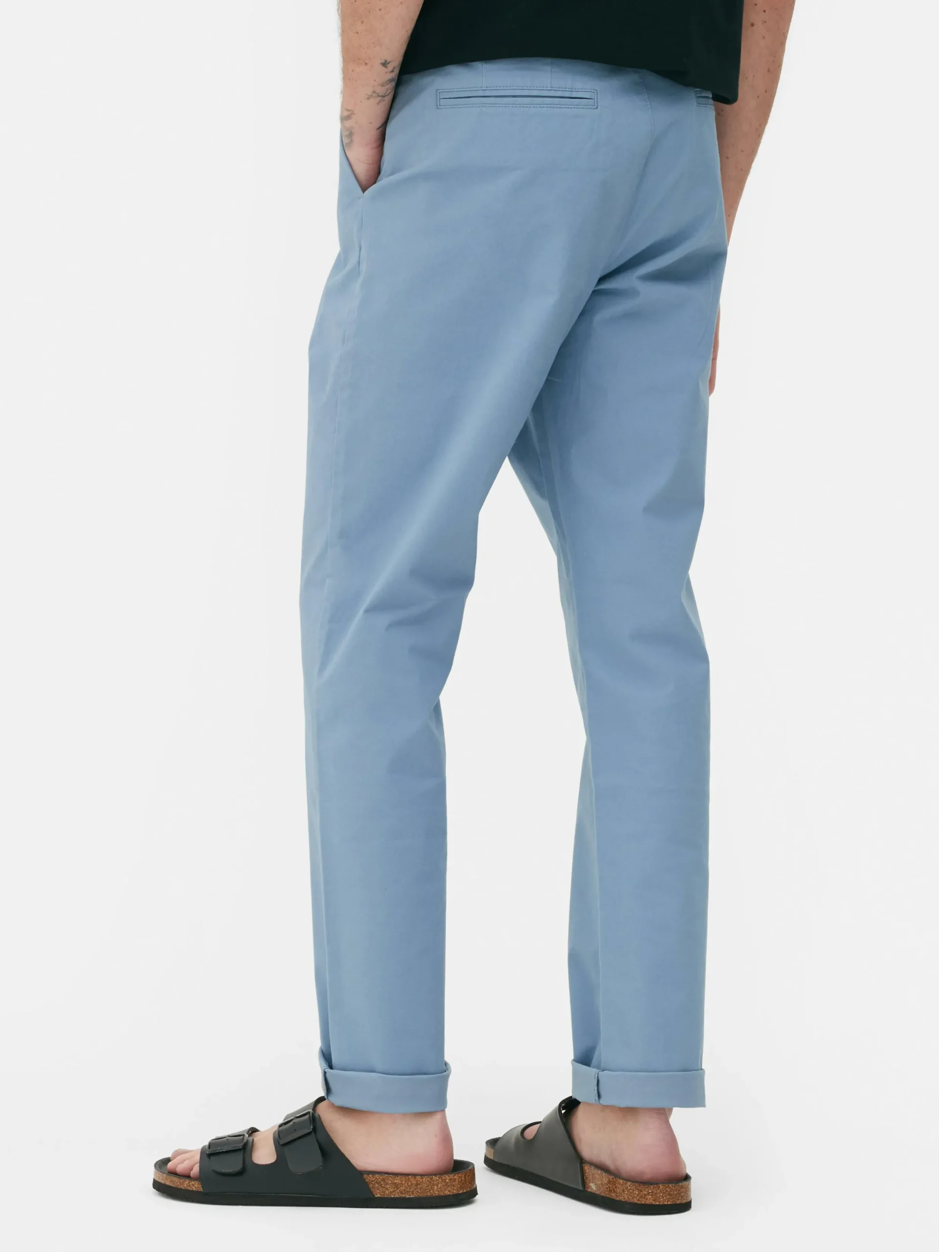 Pantalon Chino Stretch Coupe Slim|Primark Sale
