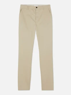 Pantalon Chino Stretch Coupe Slim|Primark