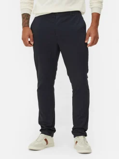 Pantalon Chino Stretch Coupe Slim|Primark Clearance