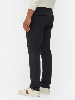 Pantalon Chino Stretch Coupe Slim|Primark Clearance