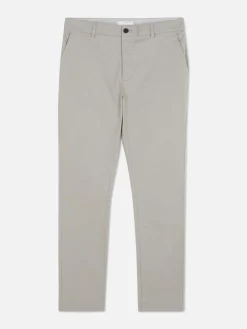 Pantalon Chino Stretch Coupe Slim|Primark Outlet