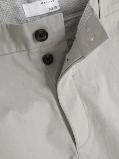 Pantalon Chino Stretch Coupe Slim|Primark Outlet