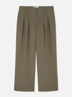 Pantalon Large Plissé Rita Ora|Primark Outlet