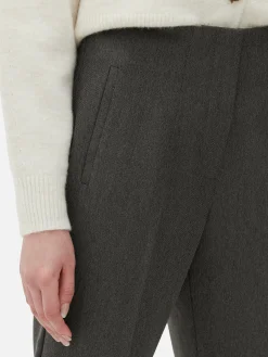 Pantalon Taille Haute à Surpiqûres|Primark Hot