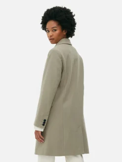 Pardessus à Boutonnage Simple|Primark New