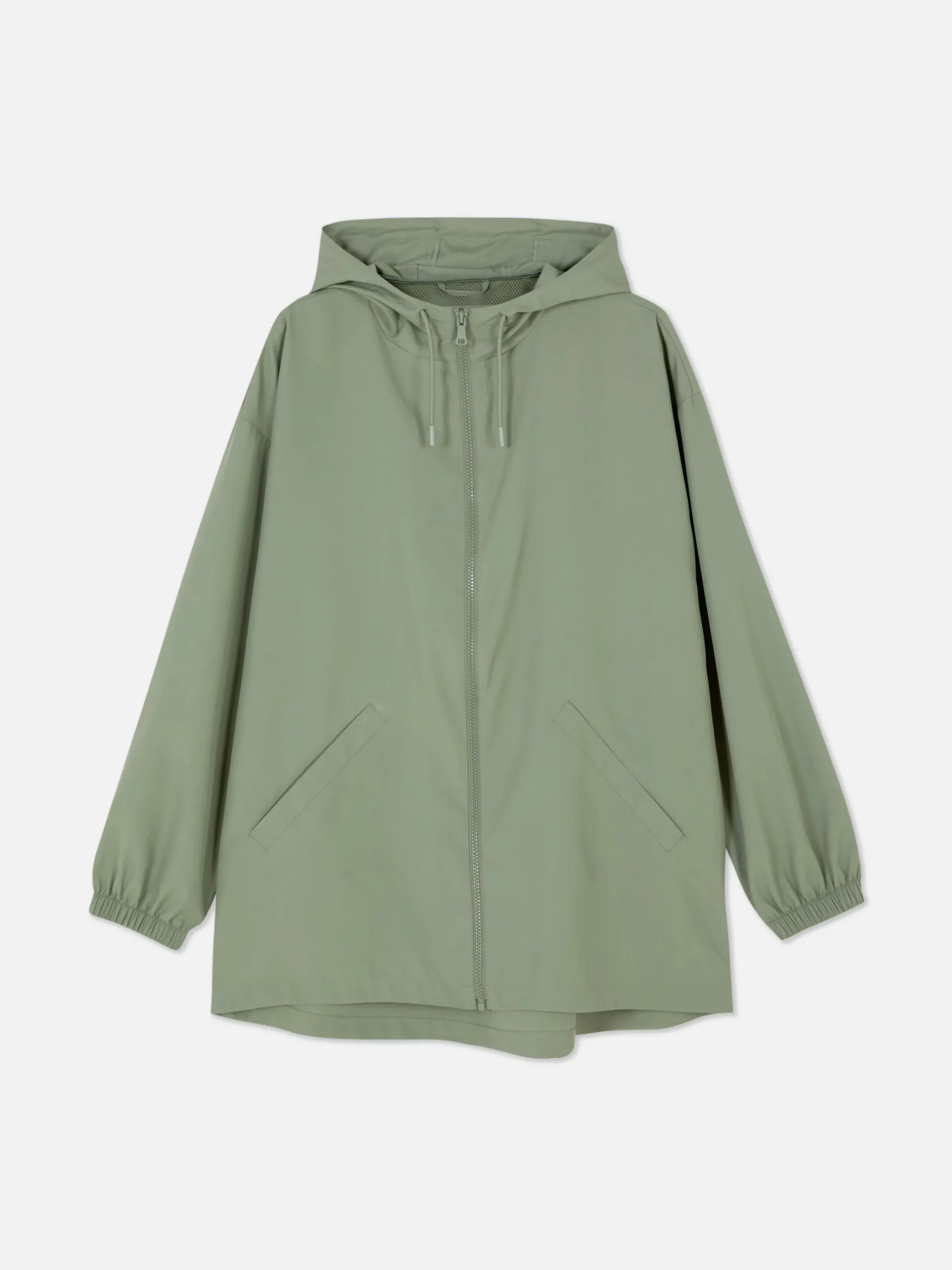 Parka Imperméable Légère à Capuche|Primark New