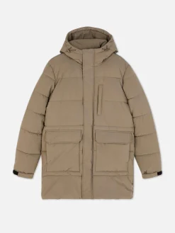 Parka Matelassée à Capuche|Primark Clearance