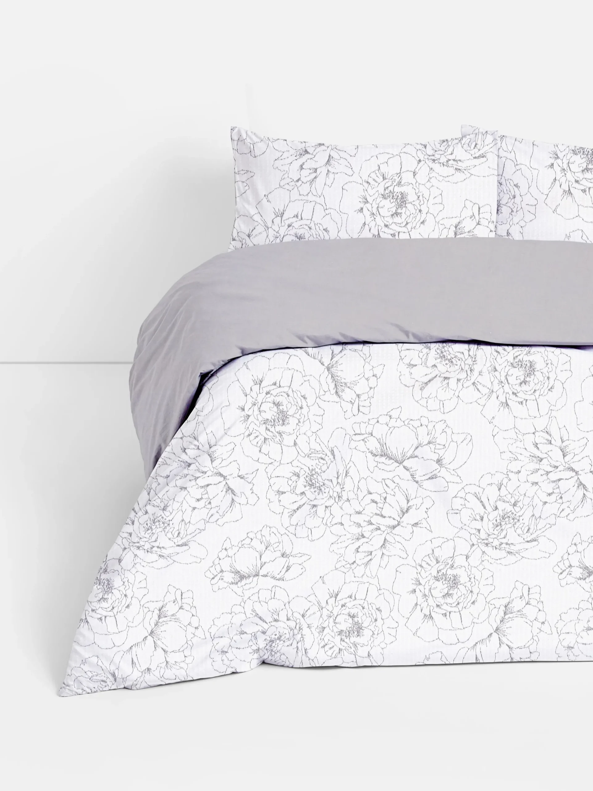 Parure De Lit Double Texturée à Fleurs|Primark Online