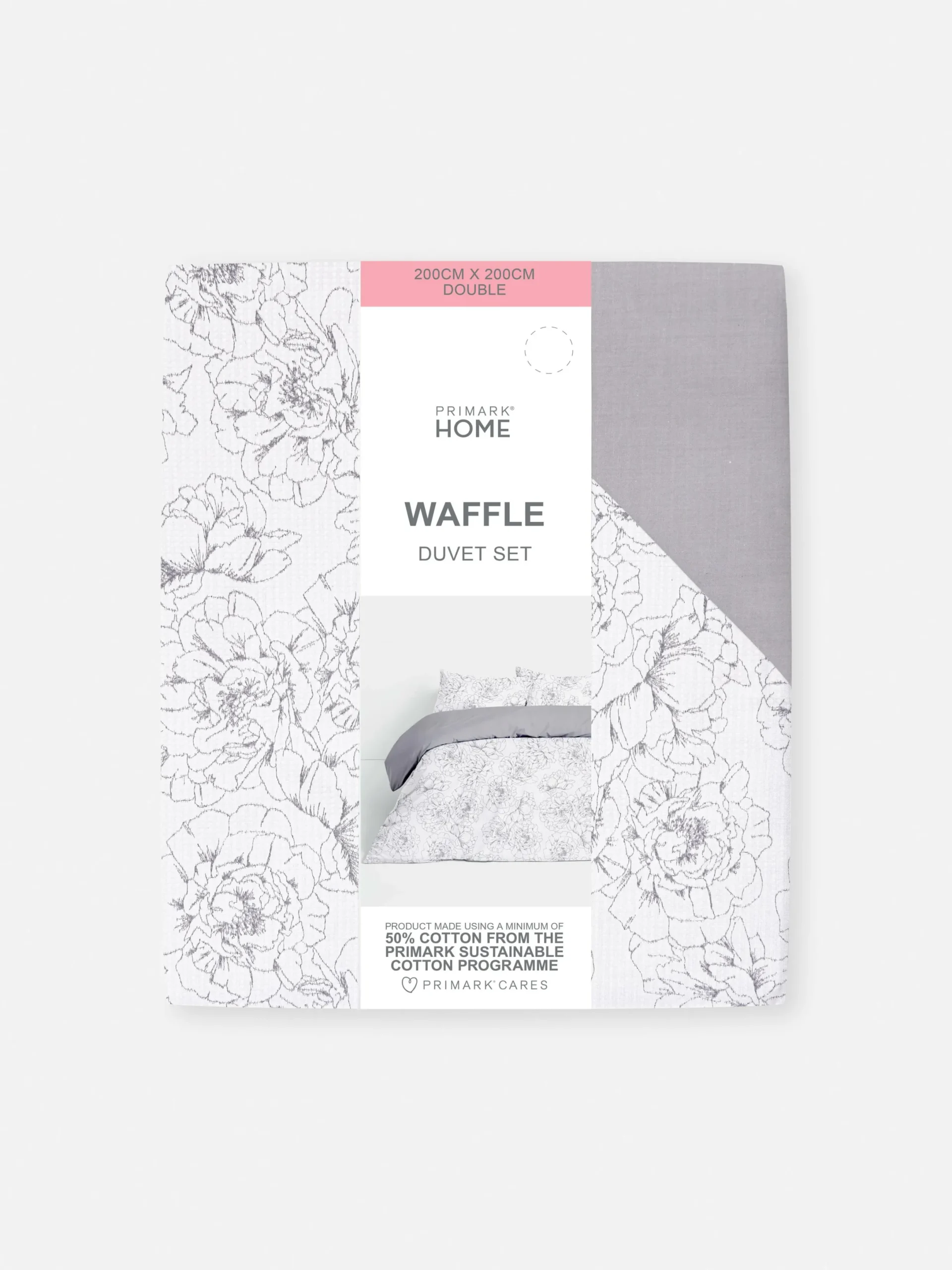 Parure De Lit Double Texturée à Fleurs|Primark Online