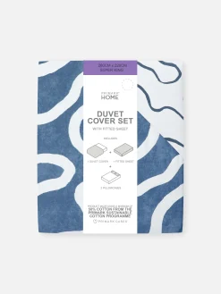 Parure De Lit King Size à Motif Ondulé|Primark Best