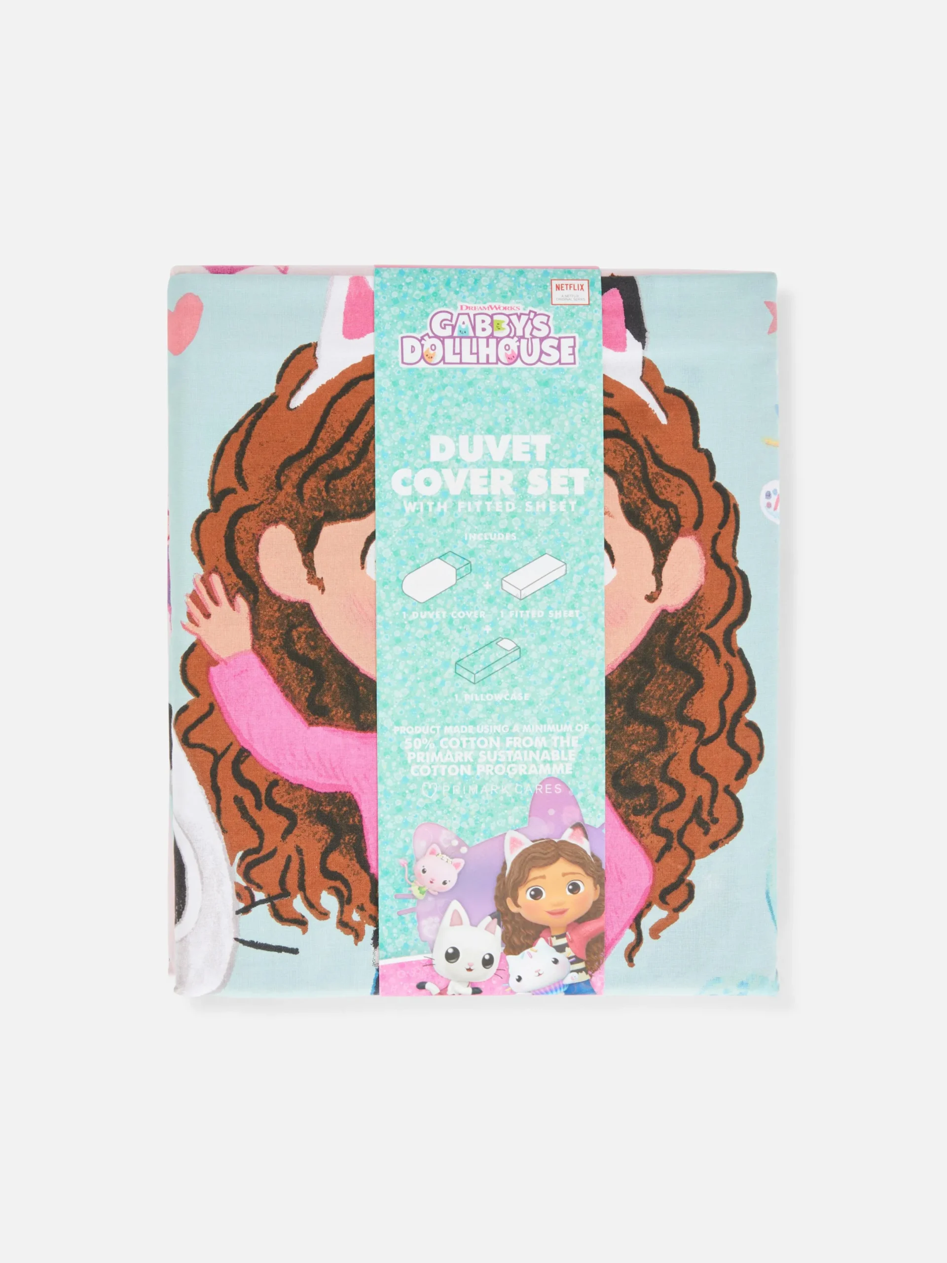 Parure De Lit Multicolore Gabby Et La Maison Magique|Primark New