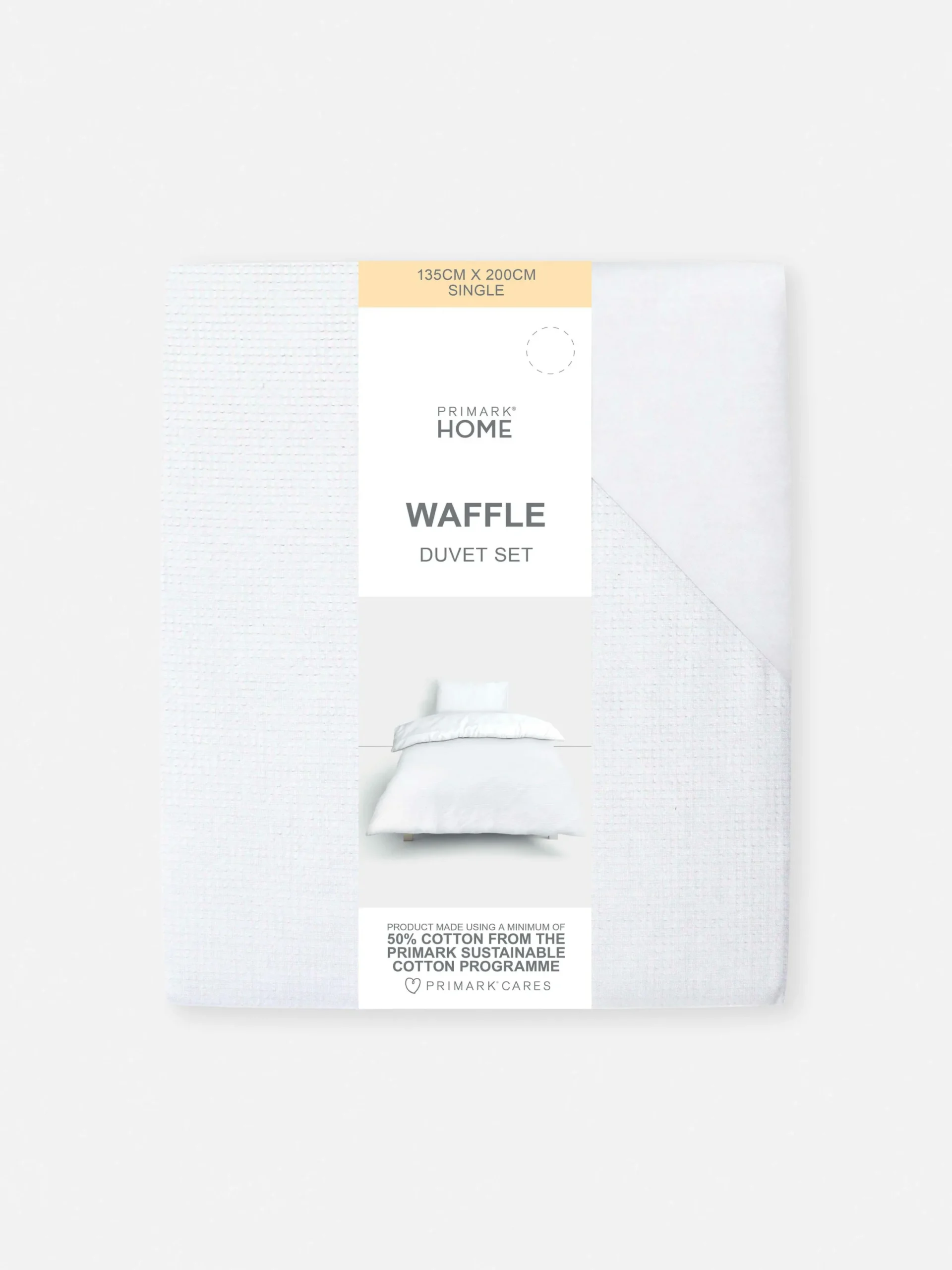 Parure De Lit Simple Gaufrée he|Primark Clearance