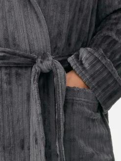 Peignoir à Rayures Effet Dévoré|Primark Online