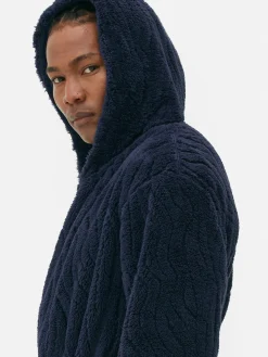 Peignoir En Molleton Texturé|Primark Clearance