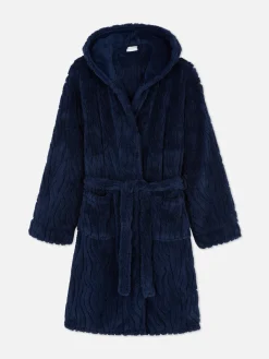 Peignoir En Molleton Texturé|Primark Clearance