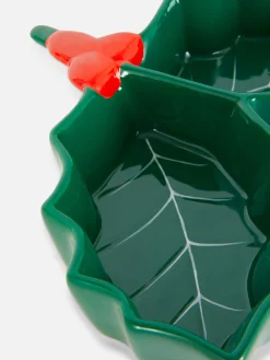 Petit Bol De Noël En Forme De Houx|Primark New