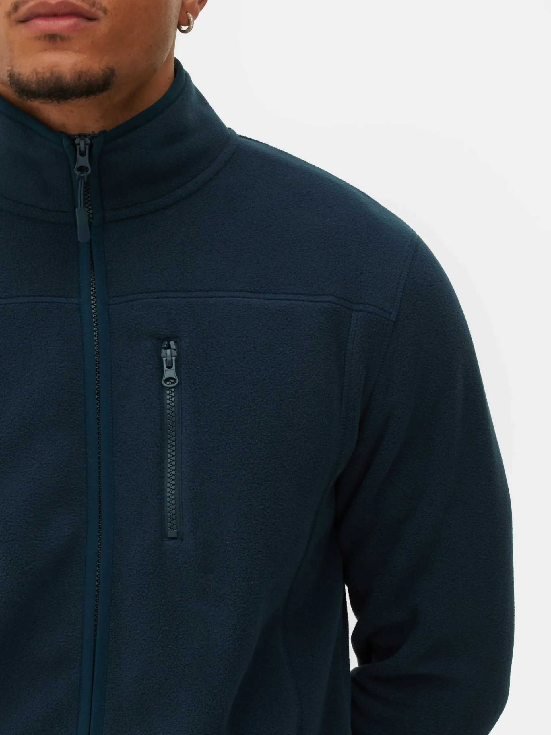 Polaire Zippée à Col Cheminée|Primark Hot