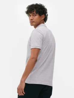 Polo En Piqué à Manches Courtes|Primark Online