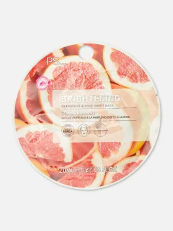 PS... Masque-tissu Illuminateur Pamplemousse Et Rose|Primark Clearance