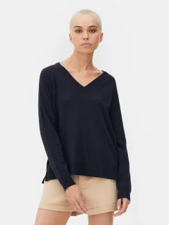 Pull à Col En V Essential|Primark Discount