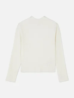 Pull à Col Ras Du Cou Côtelé|Primark Online