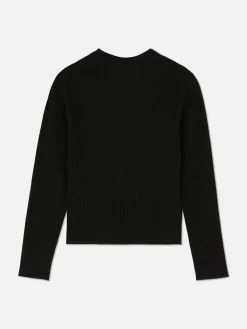 Pull à Col Ras Du Cou Côtelé|Primark