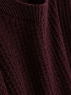 Pull à Col Ras-du-cou En Point De Panier Tressé|Primark Clearance