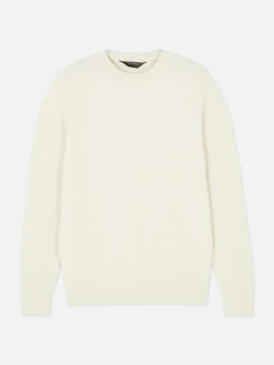 Pull à Col Ras-du-cou En Point De Panier Tressé|Primark Discount