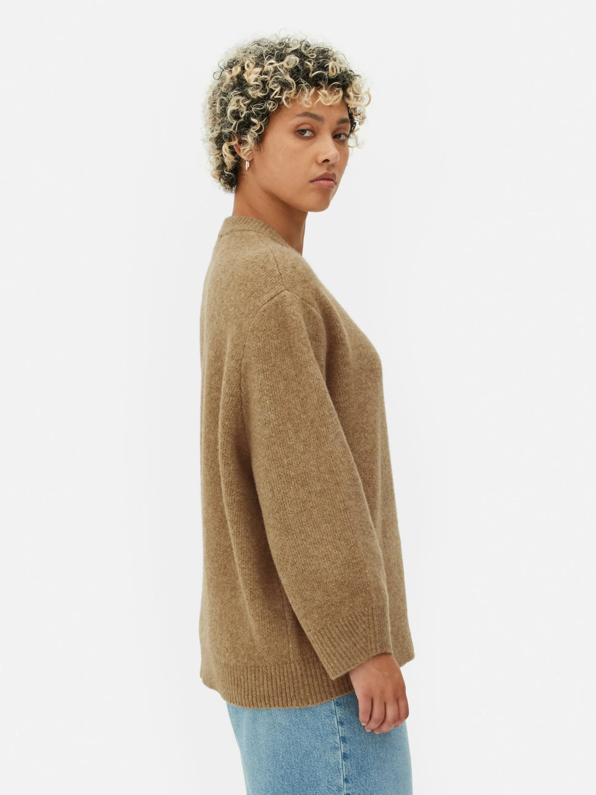 Pull à Col Ras-du-cou Oversize|Primark Hot