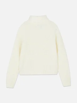 Pull à Col Roulé En Maille Torsadée|Primark